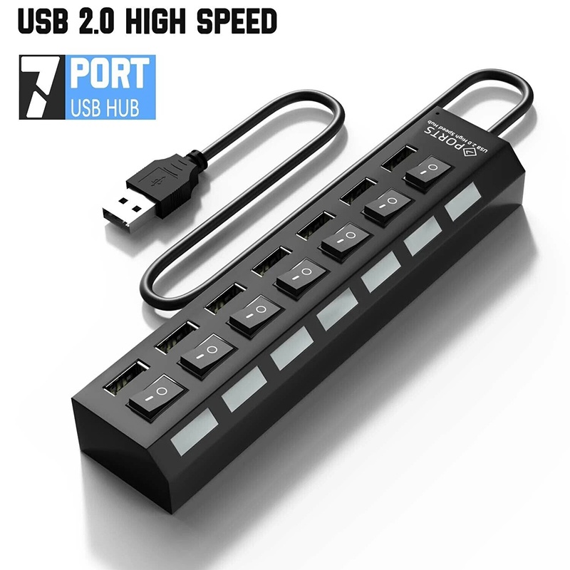 Usb Hub 7 Port - Hub USB 3.0 7 w 1,