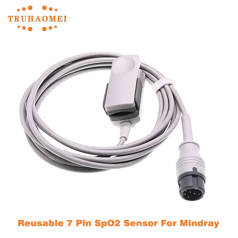 M Tech Accessories - 8-pinowy, wielokrotnego użytku czujnik SPO2 do
