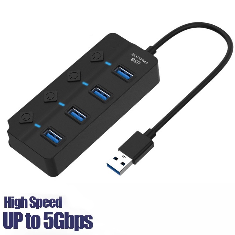 Usb Hub 7 Port - Hub USB 3.0 z zasilaczem, rozdzielacz