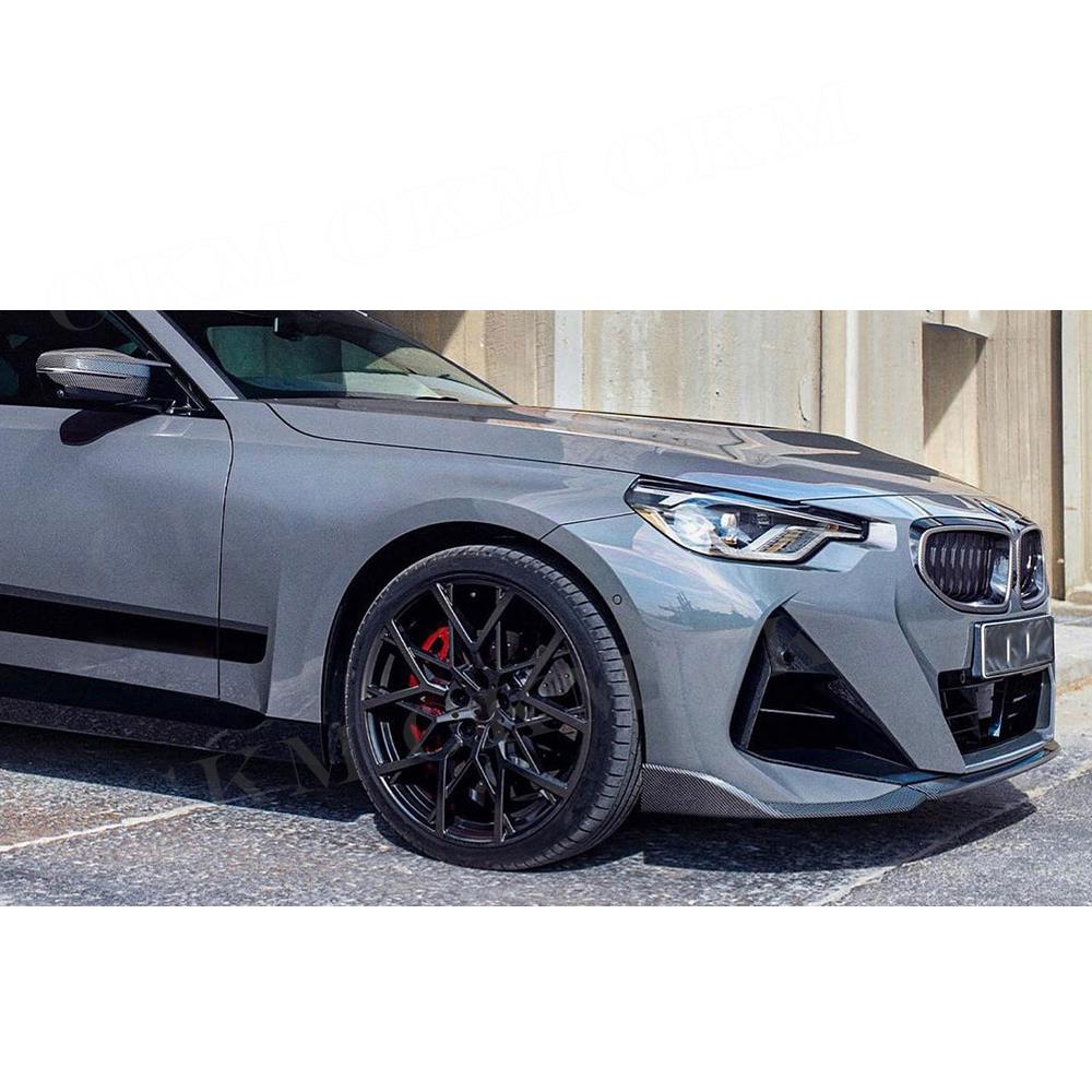 M Tech Accessories - CKMUUER Spoiler Przedni z Efektem Karbonu,