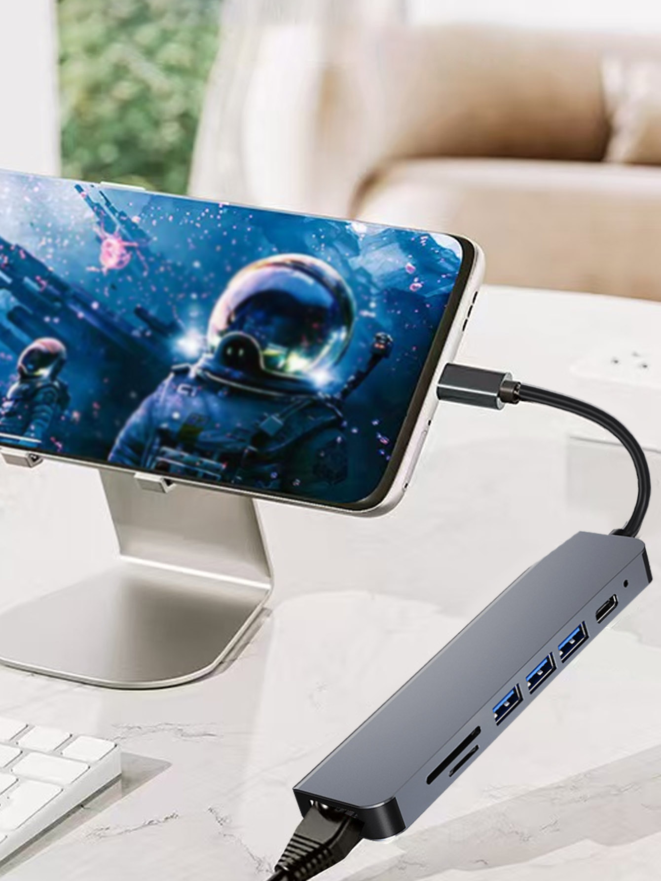 Transgraniczny hub USB 7-w-1 z – Usb Hub 7 Port recenzja i cena