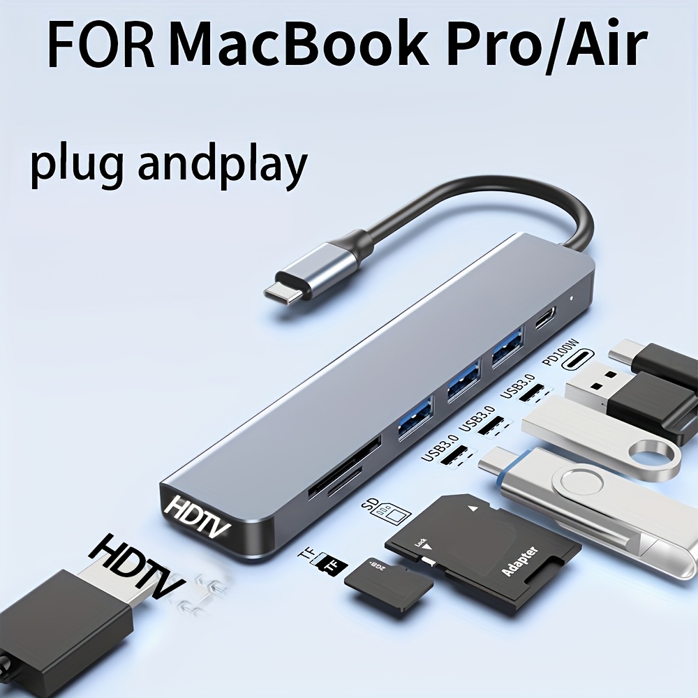Hub USB-C 7 w 1 z wyjściem HDM – Usb Hub 7 Port recenzja i cena