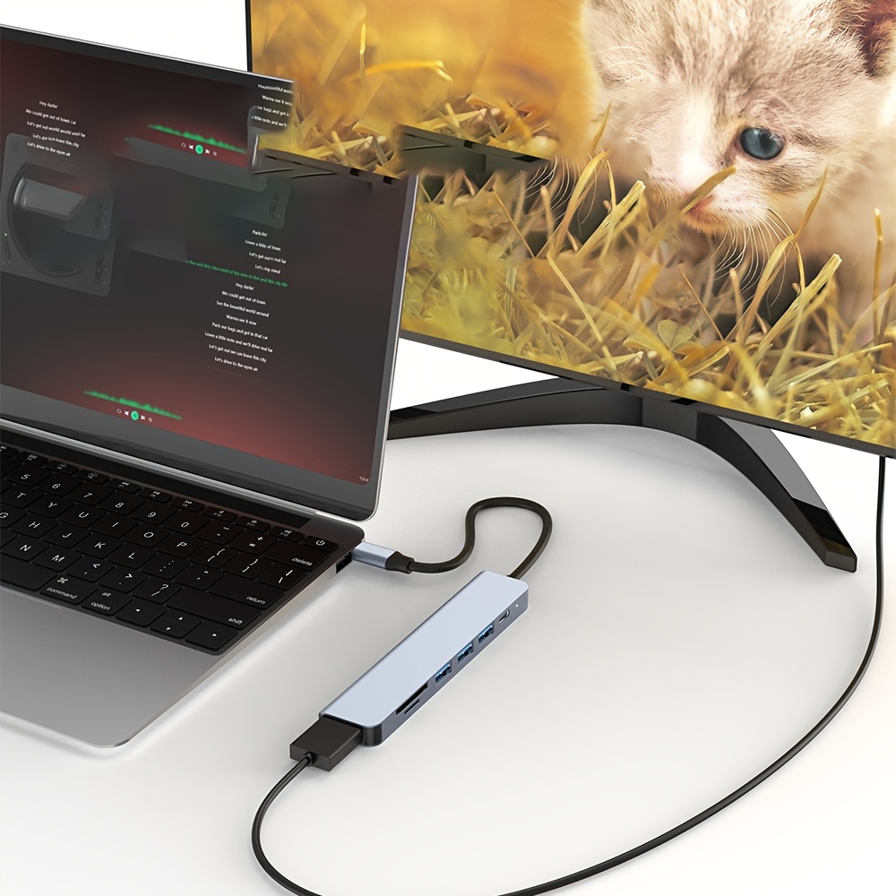 Hub USB-C 7 w 1 z wyjściem HDM – Usb Hub 7 Port recenzja i cena