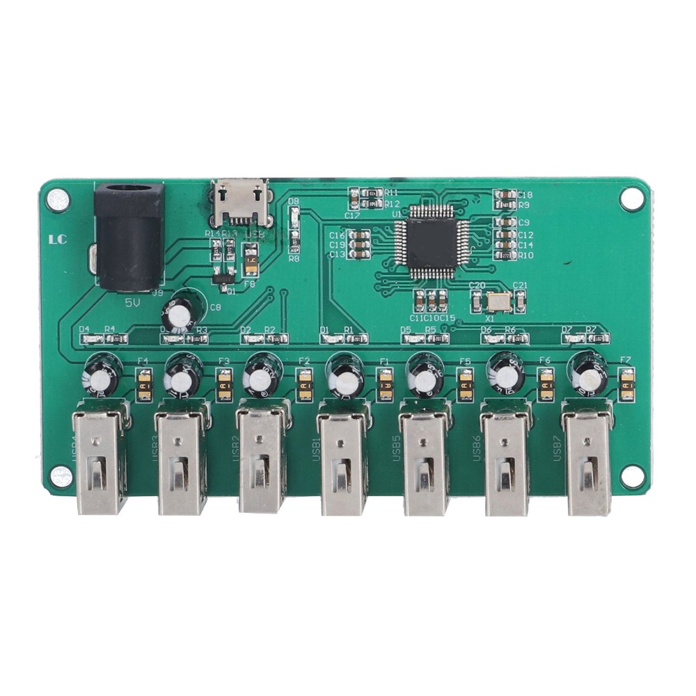 Hub USB 2.0, moduł huba USB 2. – Usb Hub 7 Port recenzja i cena