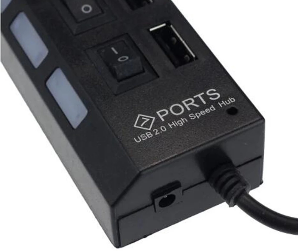 Rozdzielacz USB 2.0 z 7 portam – Usb Hub 7 Port recenzja i cena